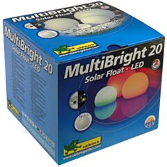 Ubbink MultiBright SOLAR Flaoting RGB Led 20 cm Drijvende lichtbol