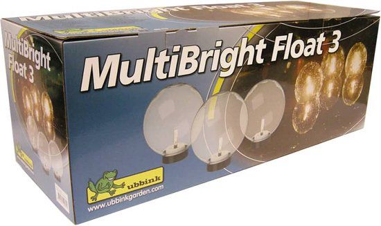 Drijvende LED Flaot MultiBright stuks) 3 lichtbollen (3 Ubbink